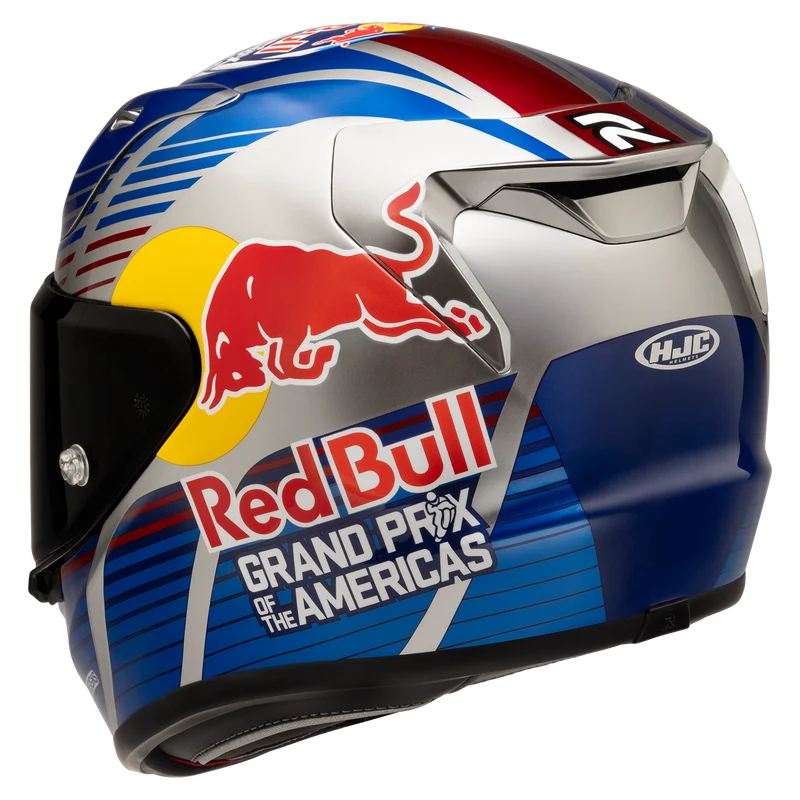 HJC RPHA 12N Red Bull Austin GP 2 Full Face Motorcycle Helmet