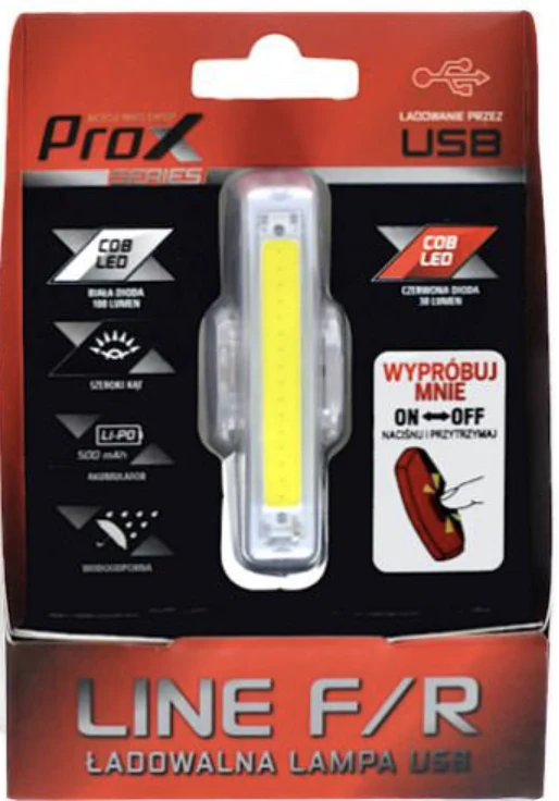 Fietsverlichting ProX Voorlicht 100 Lumen