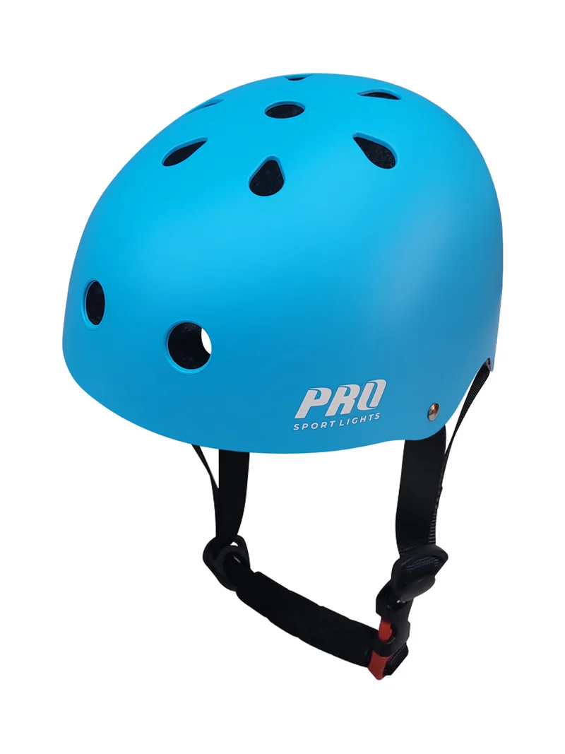 Fietshelm Pro Sport Lights Kinderen Skate Kinderhelm - Blauw