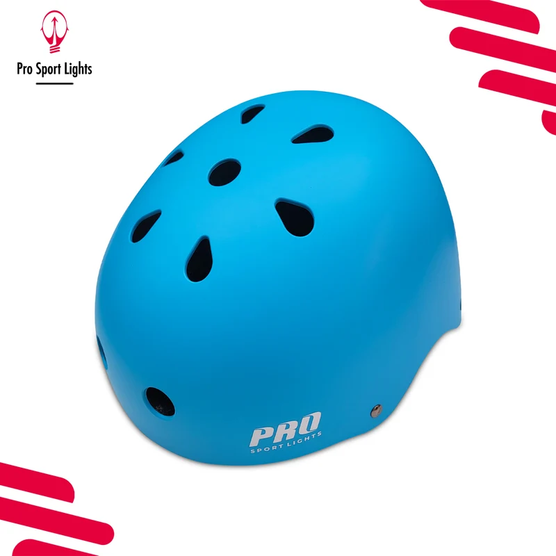Fietshelm Pro Sport Lights Kinderen Skate Kinderhelm - Blauw