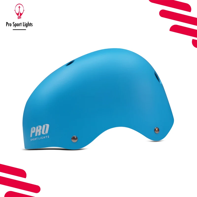 Fietshelm Pro Sport Lights Kinderen Skate Kinderhelm - Blauw