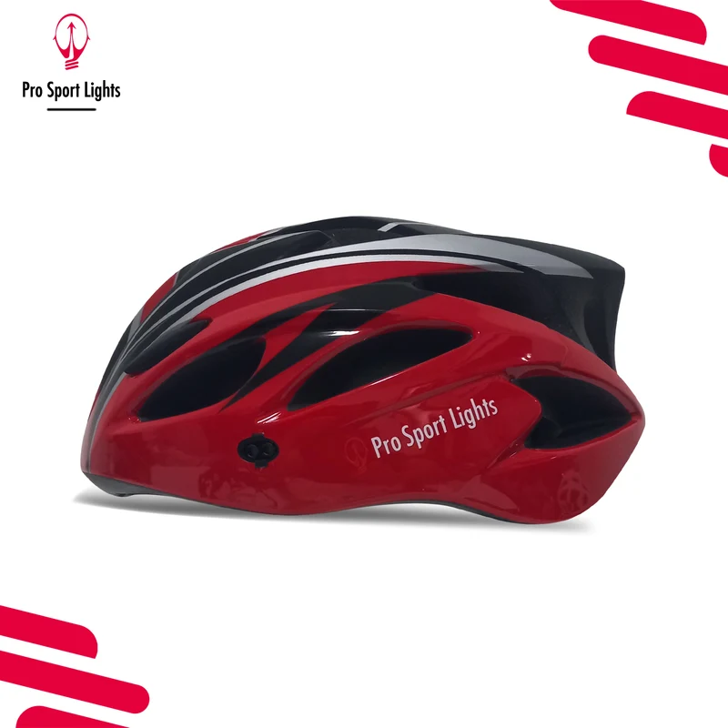 Fietshelm Dames/Heren - Rood/Zwart