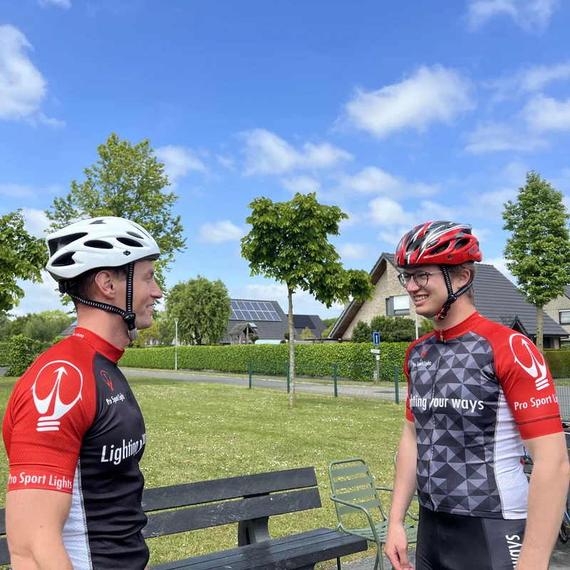 Fietshelm Dames/Heren - Rood/Zwart