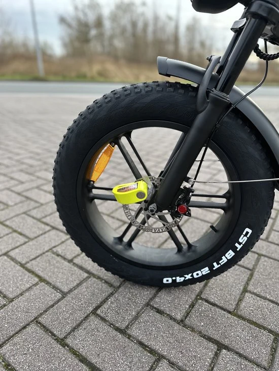 Fietsslot Schijfremslot Met Alarm 7.0 mm Geel