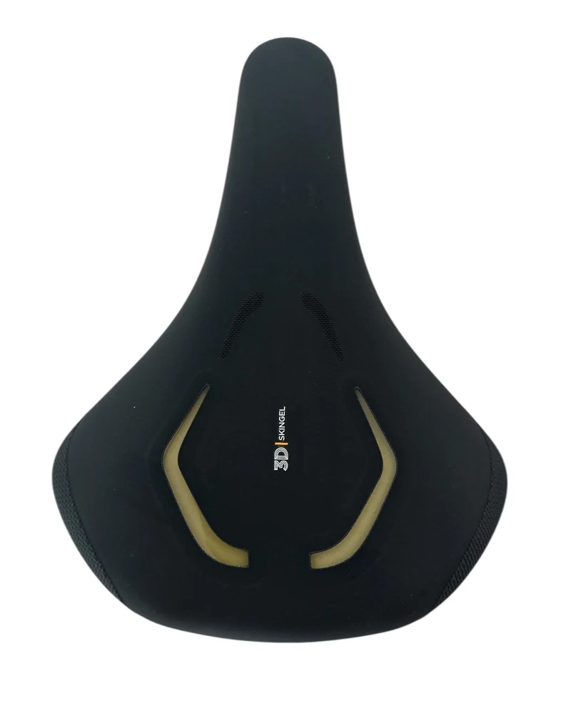 Fietszadel Dames Heren Selle Royal Zadel Fiets 3D Skingel 270x200 mm Zwart