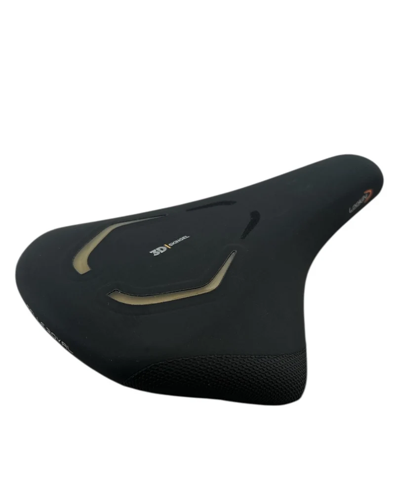 Fietszadel Dames Heren Selle Royal Zadel Fiets 3D Skingel 270x200 mm Zwart