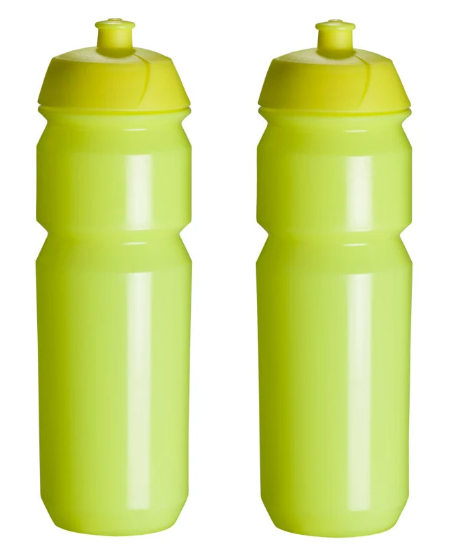 2 x Pro Sport Lights Bidon - 750 ml - Fluogeel