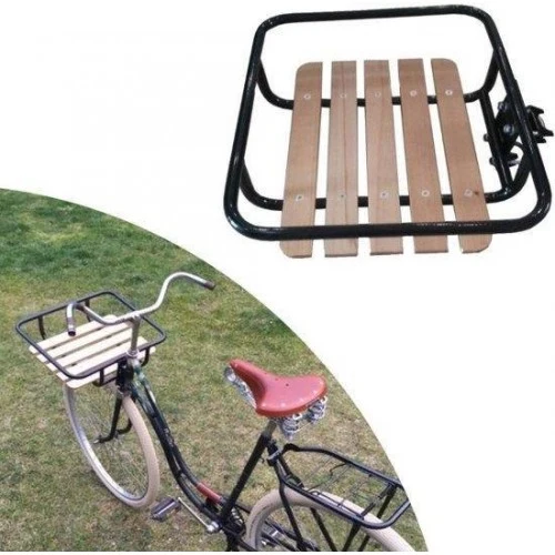 Benson Voordrager Fiets Zwart