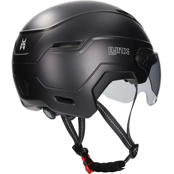 Lynx Speed Pedelec Helm met Visier - Zwart