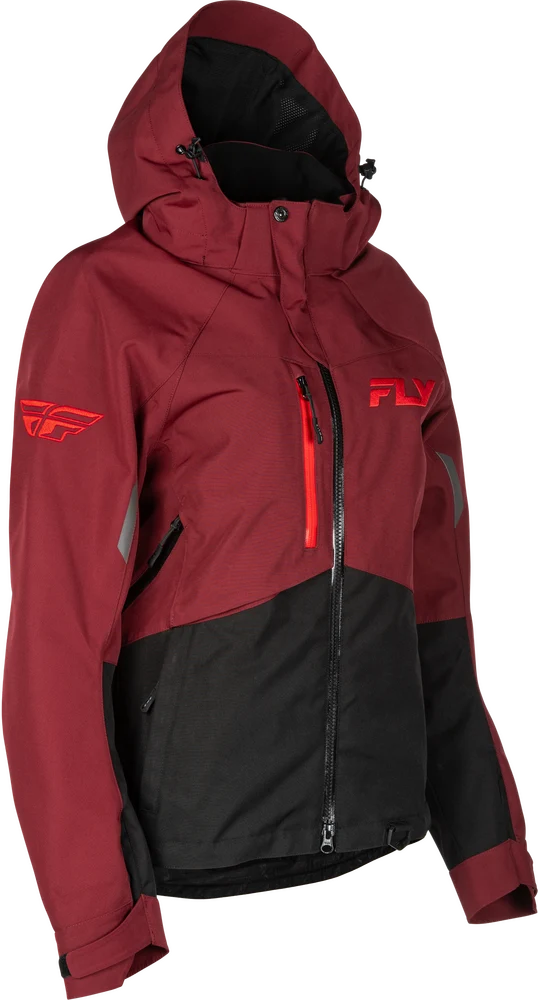 Fly Racing Women's SNW26 Carbon Snow Riding Jacket