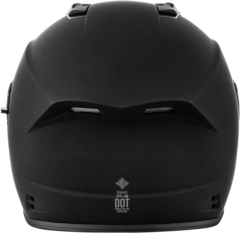 Gmax FF-18 Solid Full Face Motorcycle Helmet