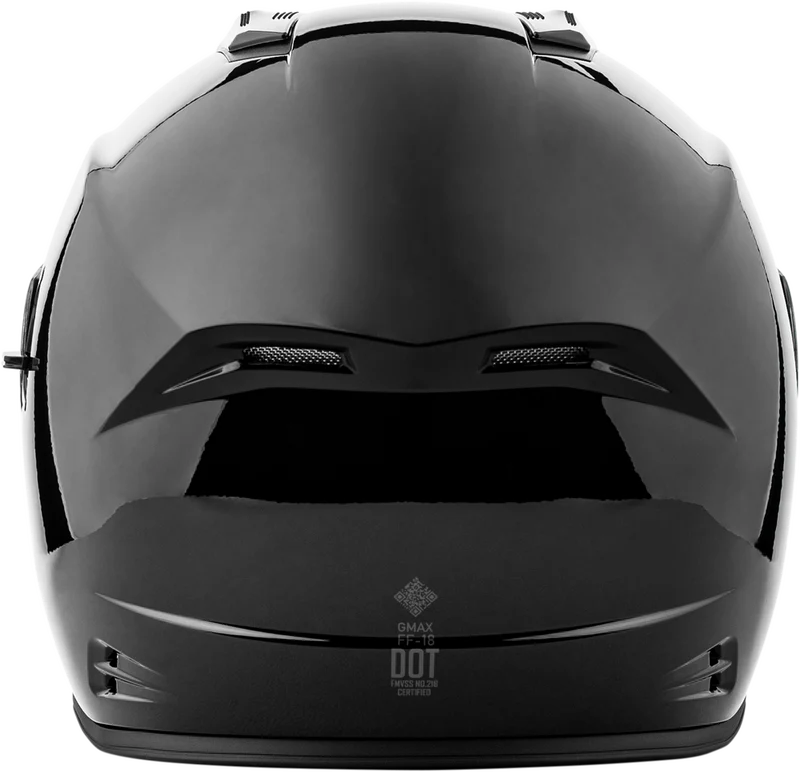 Gmax FF-18 Solid Full Face Motorcycle Helmet