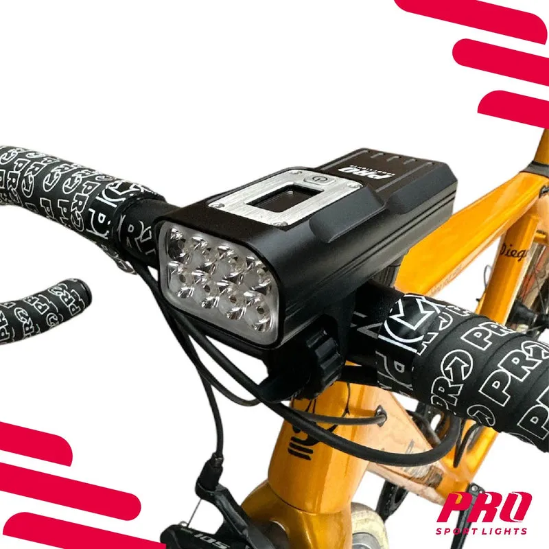 Fietslicht Koplamp Fiets 2000 Lumen USB Oplaadbaar - LED Fietsverlichting - Voorlicht