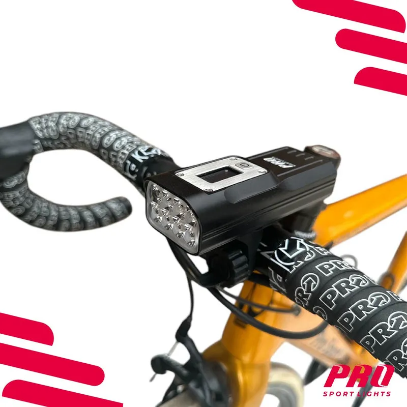 Fietslicht Koplamp Fiets 2000 Lumen USB Oplaadbaar - LED Fietsverlichting - Voorlicht