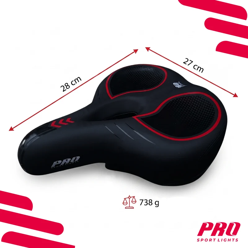 Fietszadel Heren Dames Selle Comfort Royal Fiets Breed Zadel Unisex E-Bike Stadsfiets
