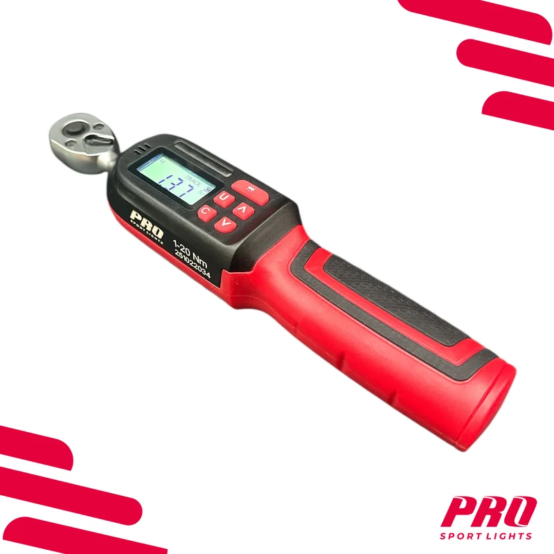 Digitale Momentsleutel Fiets – 1–20 Nm – 1/4 inch