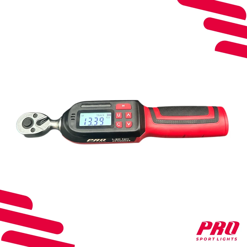 Digitale Momentsleutel Fiets – 1–20 Nm – 1/4 inch