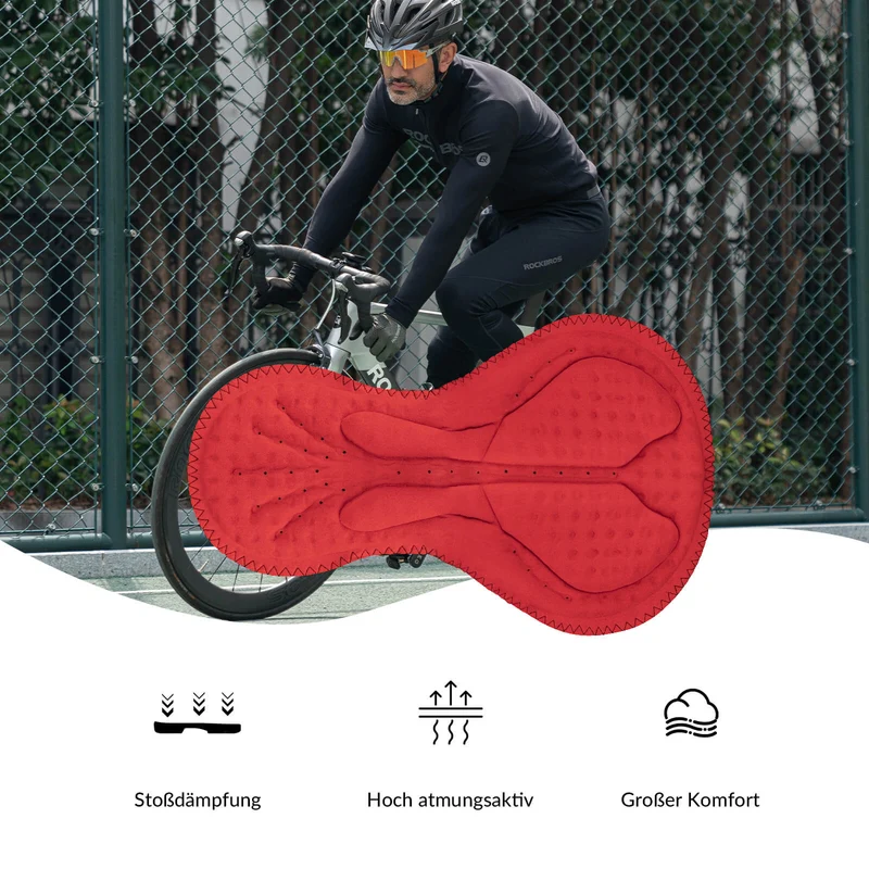 ROCKBROS Fahrrad Jacke & Hose Winter Anzug Sportlich Fahrradbekleidung