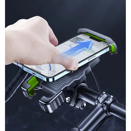 Telefoonhouder Fiets GSM Houder Fiets Motor Zwart Universeel