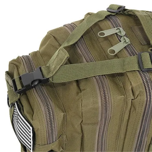 Militaire Rugzak Dames Heren 26 Liter Survival Tactical Rugtas Kinderen - Groen