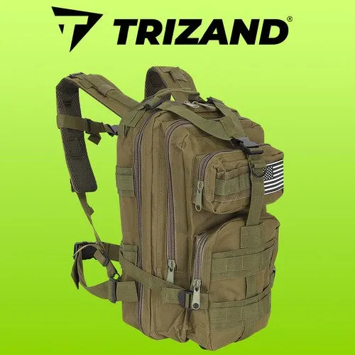 Militaire Rugzak Dames Heren 26 Liter Survival Tactical Rugtas Kinderen - Groen