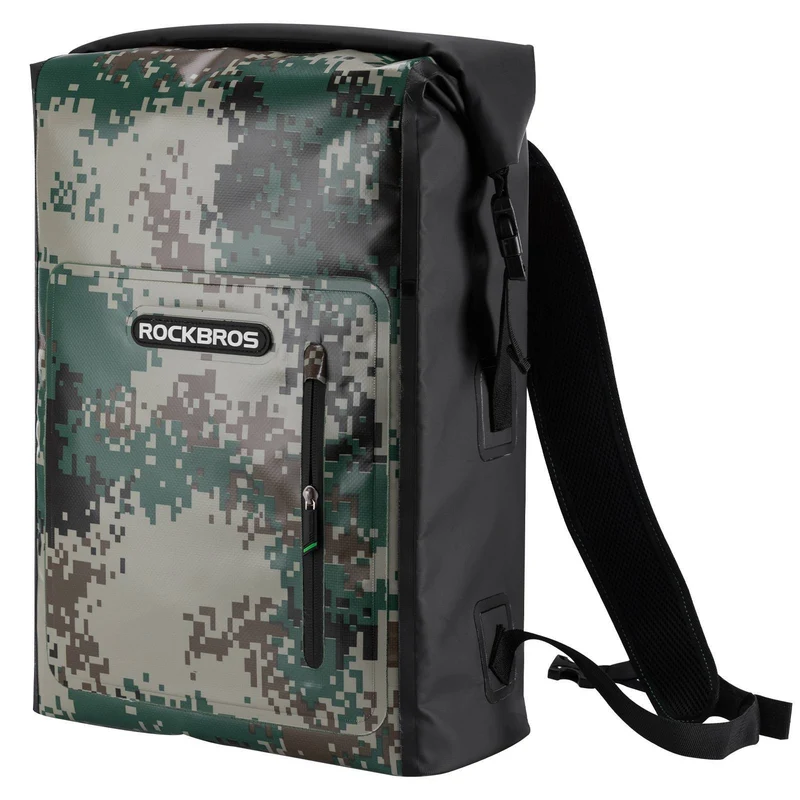 Dry Bag wasserdicht Reiserucksack mit Vordertasche 20L