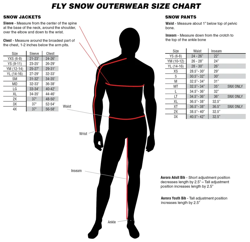 Fly Racing Men's Aurora Snow Riding Jacket