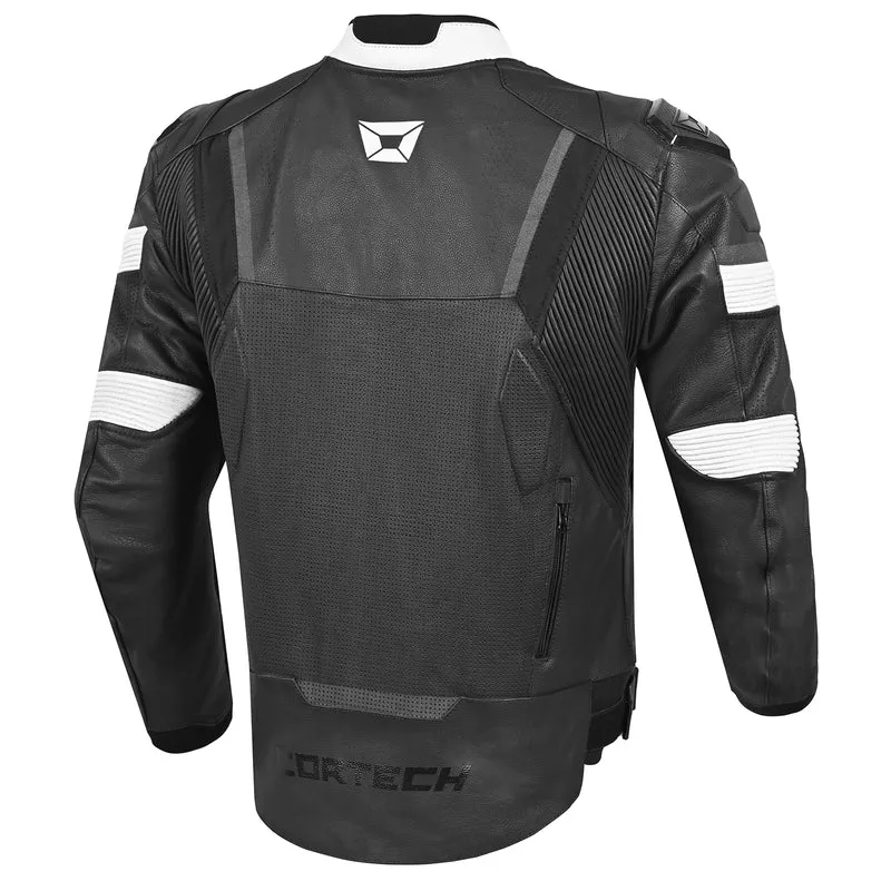 Cortech Men's Revo Leather Motorcycle Jacket