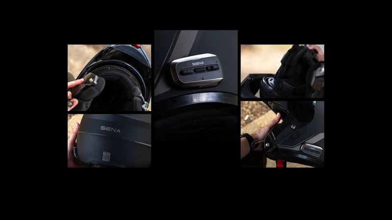Sena Outrush 2 Modular Smart Motorcycle Helmet w/ Bluetooth & Mesh Intercom