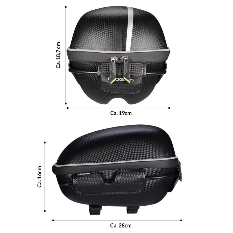 Gepäckträgertasche Wasserfest Schnellspanner Design mit Halterung