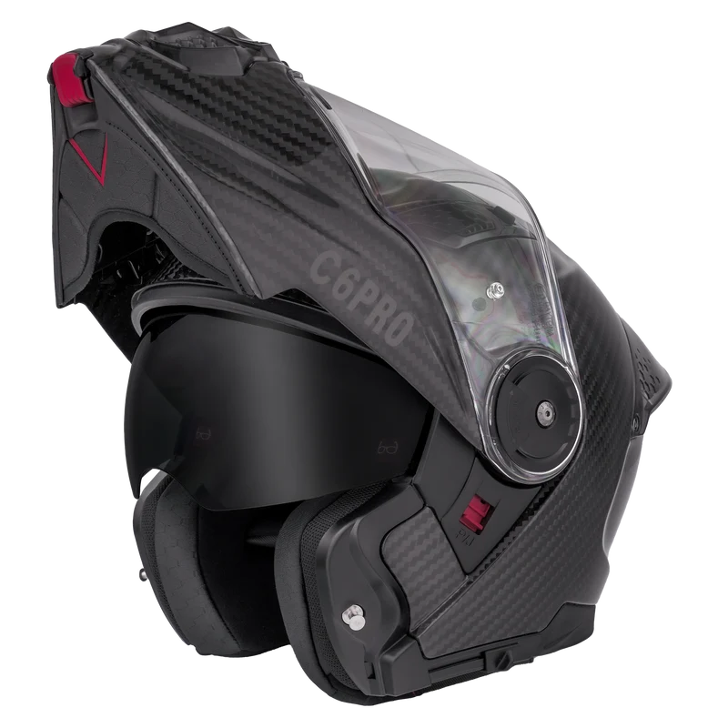 Daytona C6 Pro Carbon Fiber Modular Motorcycle Helmet