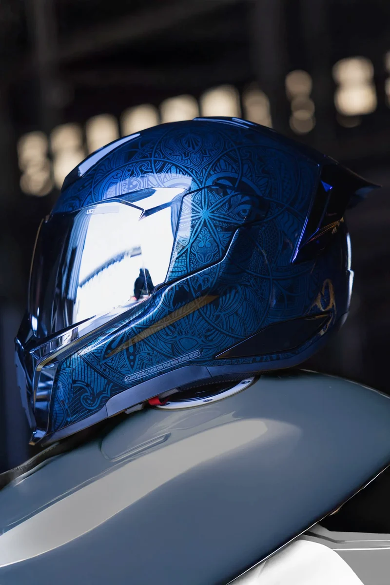 Icon Ultraflite Opal Mandala MIPS Full Face Motorcycle Helmet
