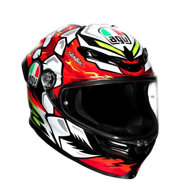 AGV K6 S Bezzecchi 2024 Full Face Motorcycle Helmet
