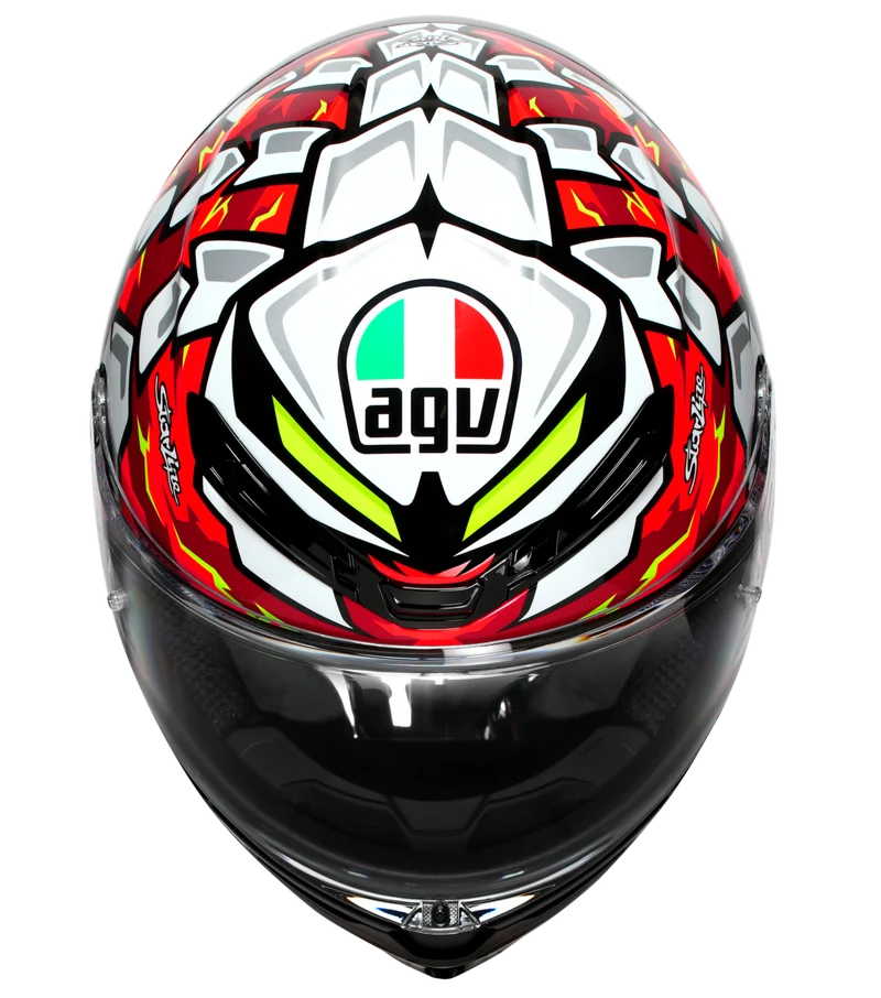 AGV K6 S Bezzecchi 2024 Full Face Motorcycle Helmet