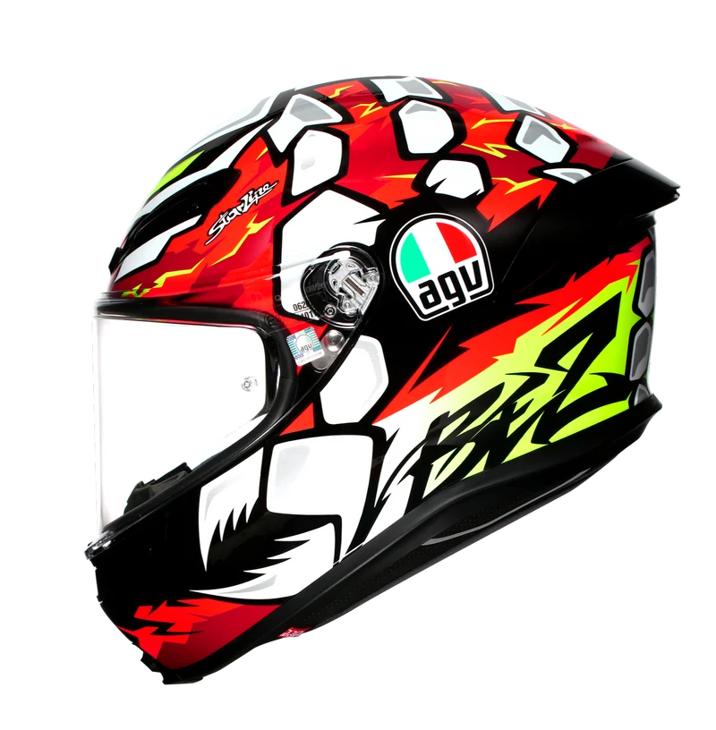 AGV K6 S Bezzecchi 2024 Full Face Motorcycle Helmet