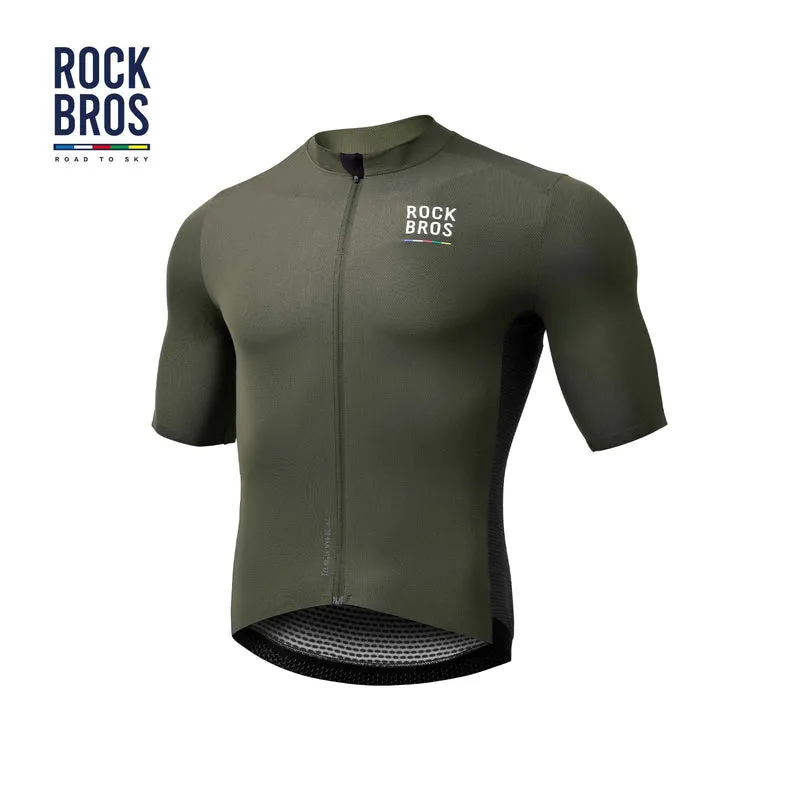 ROAD TO SKY Herren Kurzarm-Radtrikot Fahrrad Jersey für MTB & Rennrad