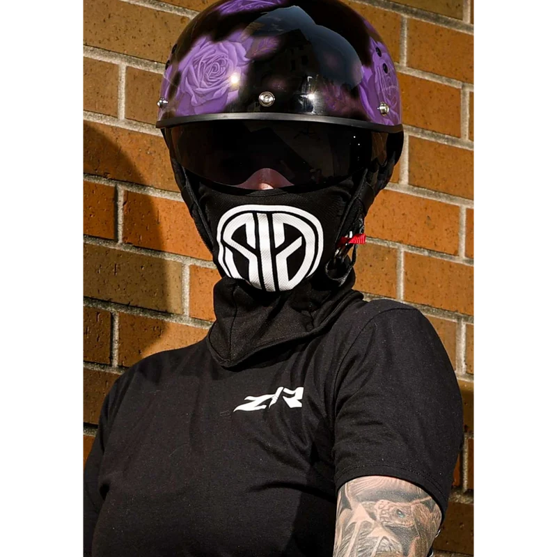 Z1R Vagrant NC Rose Half Face Motorcycle Helmet