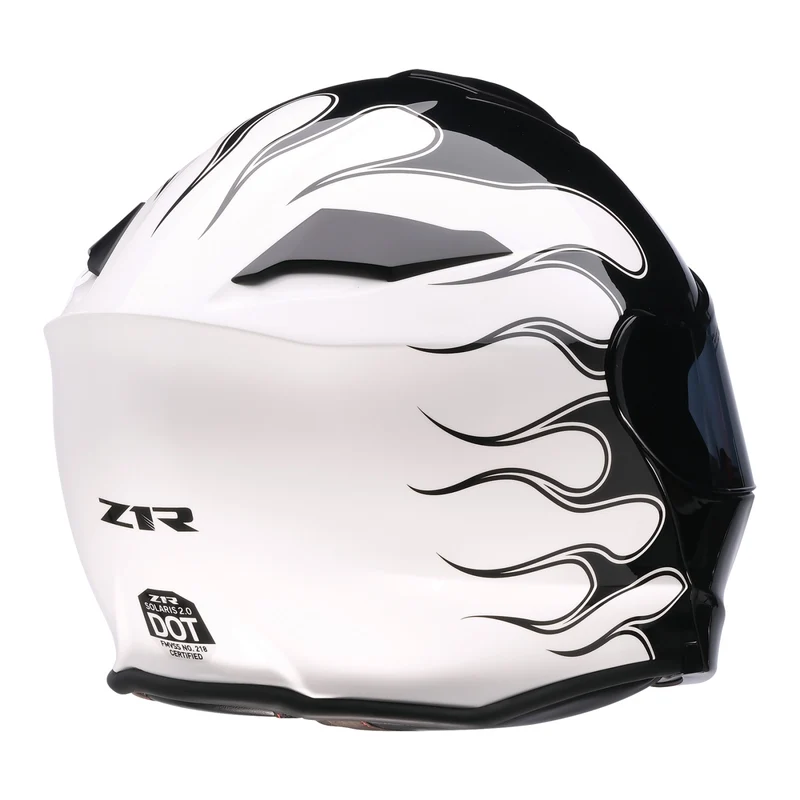 Z1R Solaris 2.0 Flame Modular Motorcycle Helmet