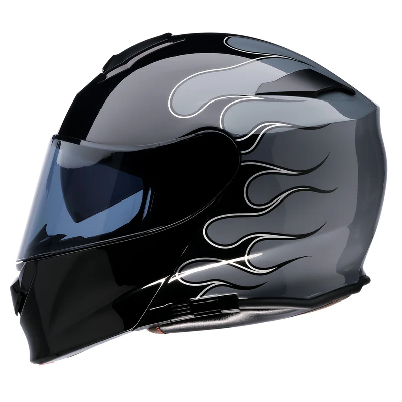 Z1R Solaris 2.0 Flame Modular Motorcycle Helmet