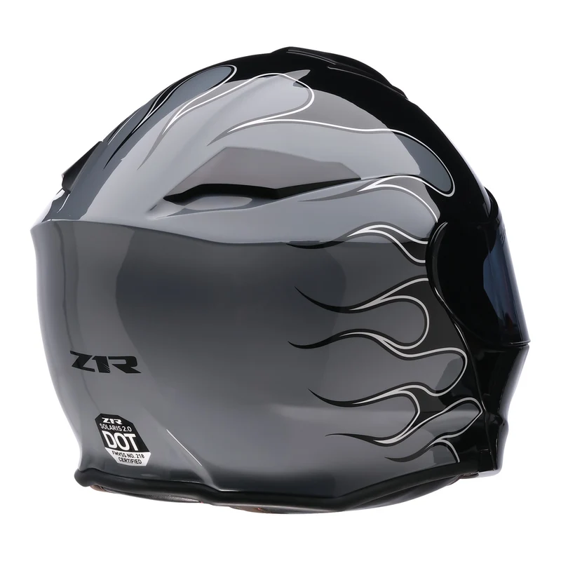 Z1R Solaris 2.0 Flame Modular Motorcycle Helmet