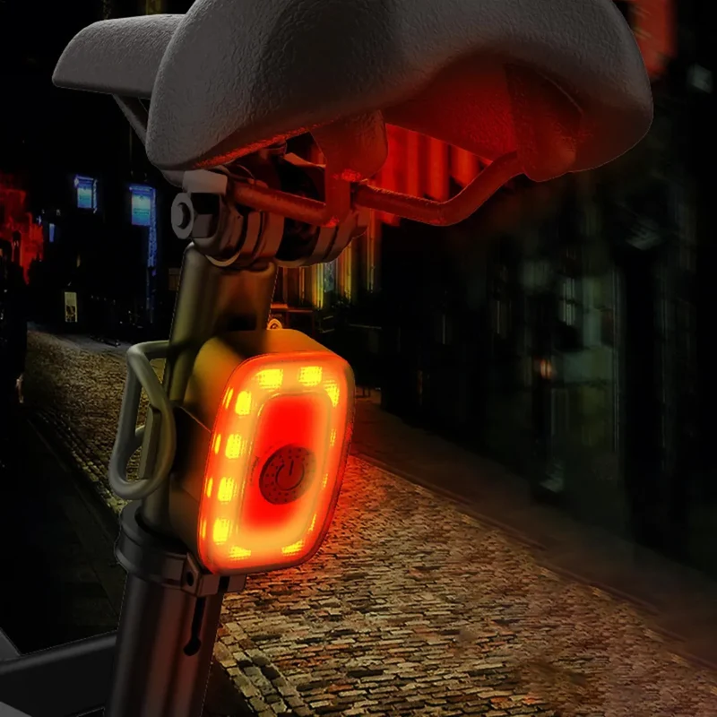 Fietsverlichting Set 1200 en 120 Lumen LED Fietslamp USB Oplaadbaar Koplamp Achterlicht