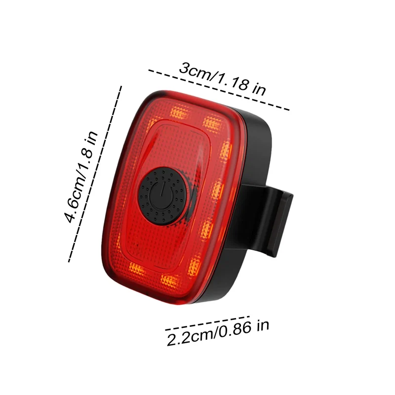 Fietsverlichting Set 1200 en 120 Lumen LED Fietslamp USB Oplaadbaar Koplamp Achterlicht