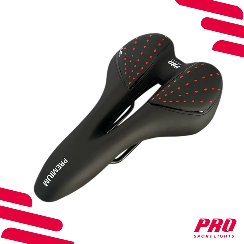 Pro Sport Lights Premium Royal Gel Fietszadel – Unisex, 27 × 16 cm