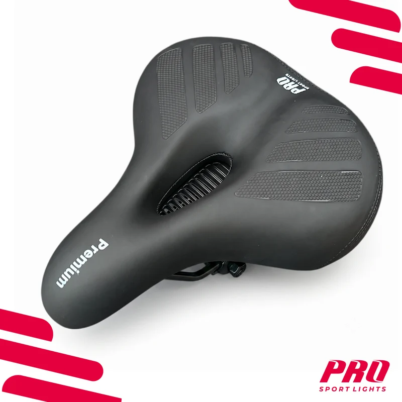 Fietszadel Dames Premium Foam Zadel Fiets Zwart Selle Unisex Comfort Royal