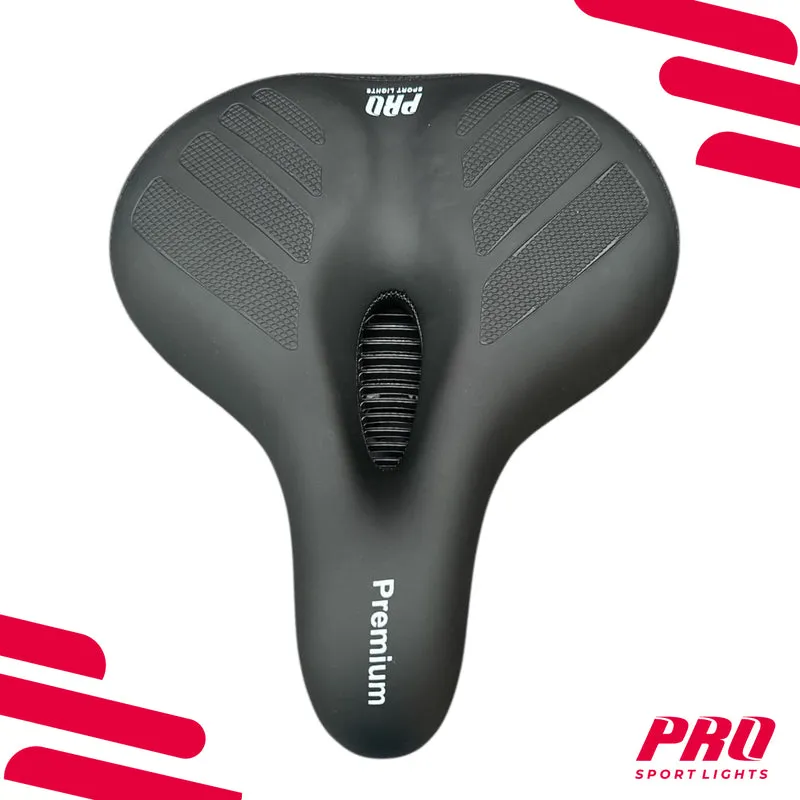 Fietszadel Dames Premium Foam Zadel Fiets Zwart Selle Unisex Comfort Royal