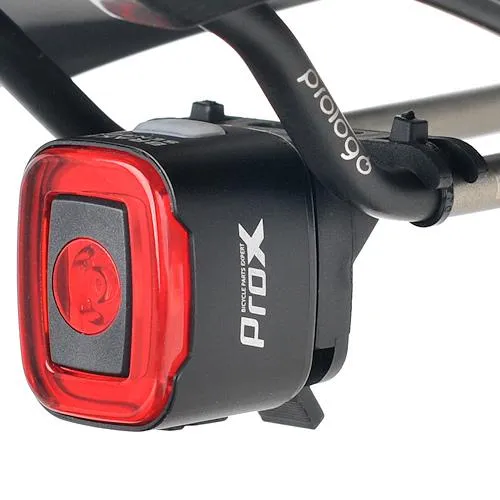 Achterlicht Fiets Rood ProX 50 Lumen Remsensor - COB-XPE LED
