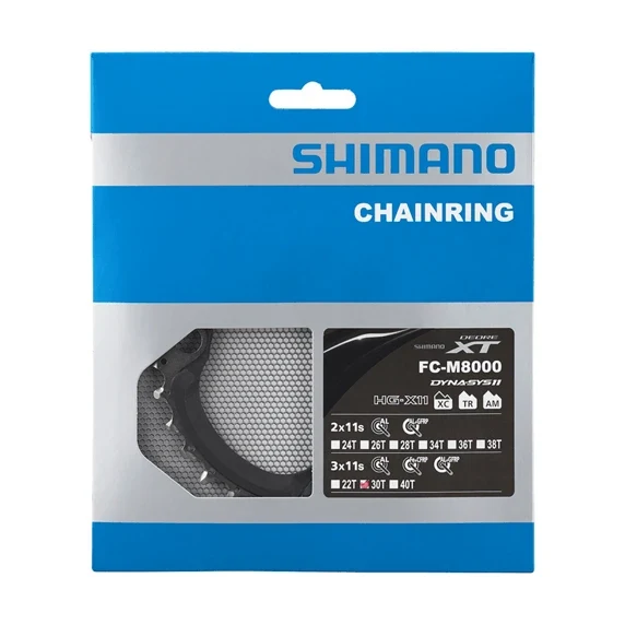 Shimano DEORE XT FC-M8000 3-fach 30 Zähne