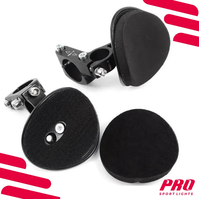 Pro Sport Lights Verstelbaar Triathlon Ligstuur – Aluminium – Zwart