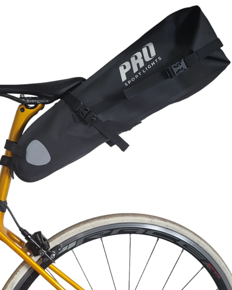 Zadeltas 14 Liter - Zwart - Waterdicht