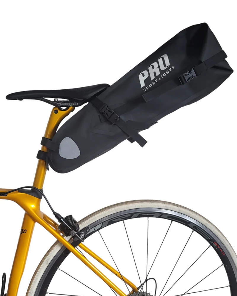 Zadeltas 14 Liter - Zwart - Waterdicht